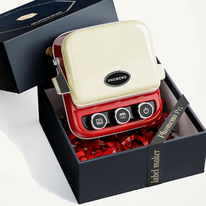 Phomemo P15 Vintage Ribbon & Label Printer – Bluetooth Thermal Transfer Personalization Printer