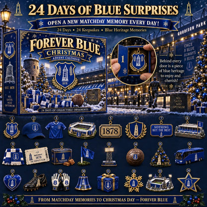🎄 Forever Blue! Football Christmas Advent Calendar