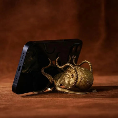 🐙 Octopus Phone Stand & Pen Holder – Playful Desktop Organizer ✨