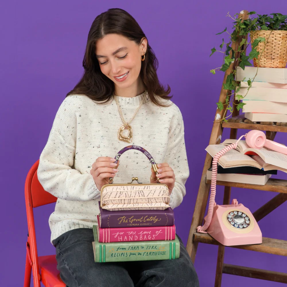 Vendula Travelling Library Bookshop Turn The Page Bag