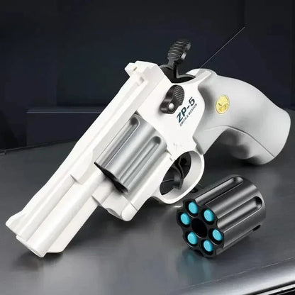 🎯 Realistic Toy Dart Revolver – Dart Blaster for Target Practice & Play ✨