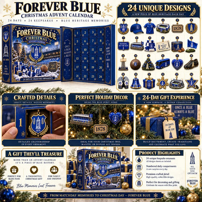 🎄 Forever Blue! Football Christmas Advent Calendar