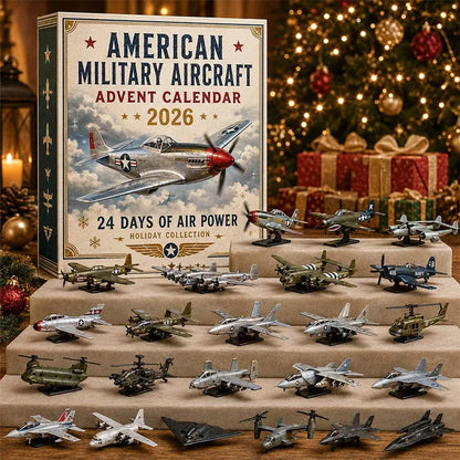 ✈️🇺🇸 2026 Military Aircraft Advent Calendar – 24 Days of Aviation Collectibles 🎄