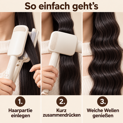 ✨🌊 32-mm-Welleneisen – weiche Wellen, voller Glamour, 4 Temperaturstufen & Ionen-Technologie 💇‍♀️