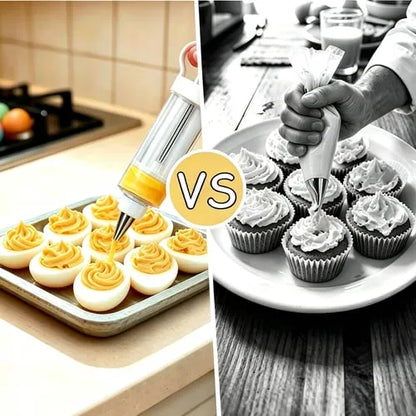 🧁 Frosting Piping Tip Set – Easy Cake & Cupcake Decorating ✨