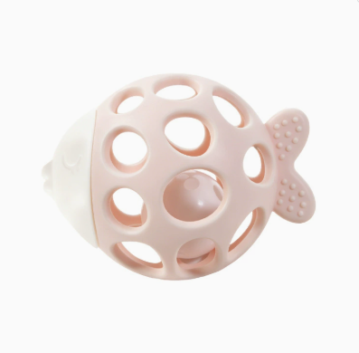 👶 Baby Silicone Rattle Teether 🍼 – BPA-Free Soft Gum Relief Sensory Toy for Newborns & Infants