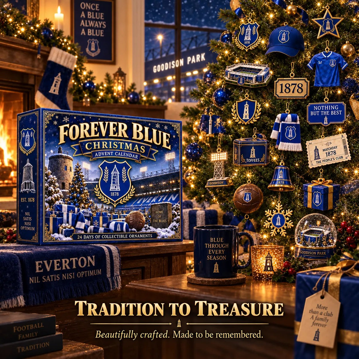 🎄 Forever Blue! Football Christmas Advent Calendar