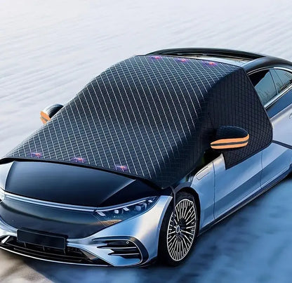 ❄️ Magnetic Windshield Cover – All-Season Snow, Frost & Sun Protector