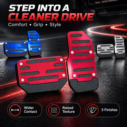 🚗 Universal Non-Slip Car Pedal Covers – Automatic Brake & Gas Pedal Pads, Anti-Slip Foot Pedal Accessories