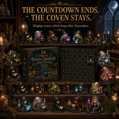 🧙‍♀️TODAY ONLY 50% OFF – Witch Advent Calendar | 24 Days of Magical Witchy Surprises | Limited Edition Collectible Mini Figures✨