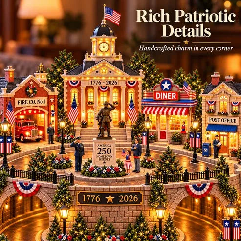🇺🇸 America 250 Hometown Heroes – Lighted Veterans Tribute Village