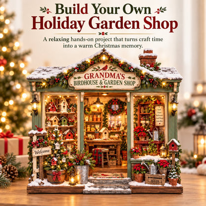 🐦 Build Your Own Grandma’s Christmas Garden Shop 🌿