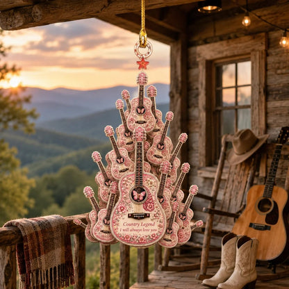 🎄 🎸 Queen of Country 1946-2026 “Timeless Spirit” Hanging Ornament