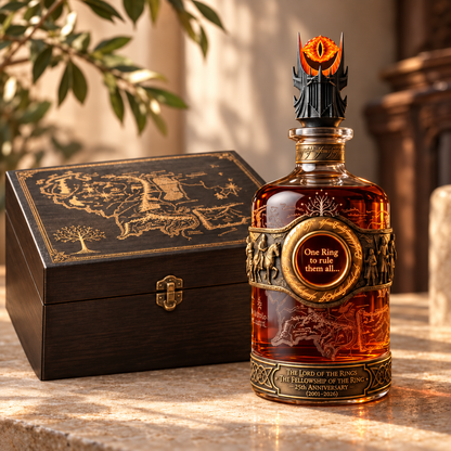 💍🥃 The Lord of the Rings 25th Anniversary Whiskey Decanter