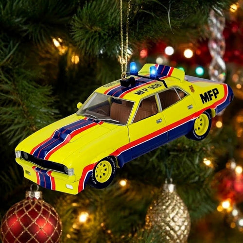 Mad Max MFP Interceptor Christmas Ornament