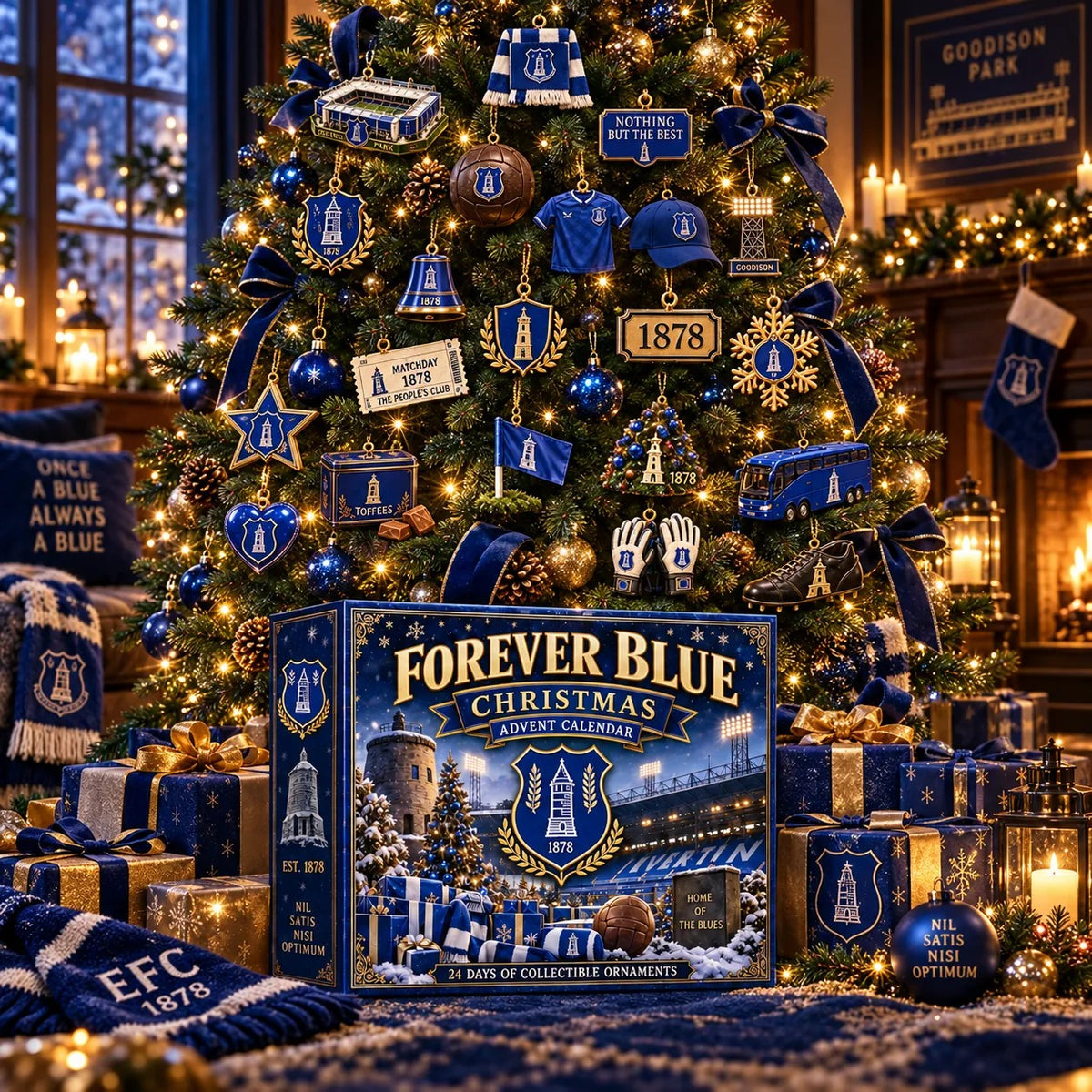 🎄 Forever Blue! Football Christmas Advent Calendar