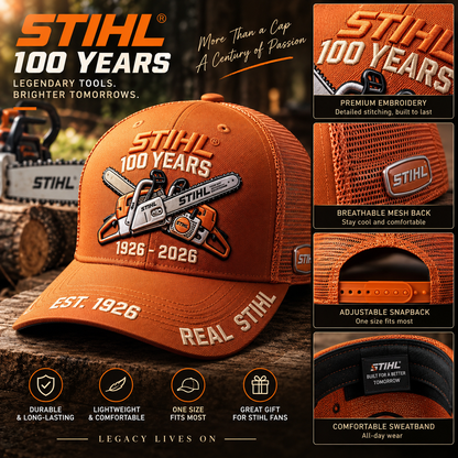 STIHL 100th Anniversary Commemorative Trucker Cap