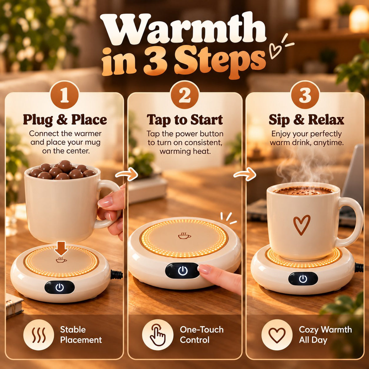 Your Ultimate Smart Mug Warmer ☕