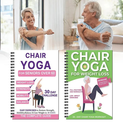 Chair Yoga for Seniors Over 60 – 40+ Gentle Exercises for Strength, Mobility & Balance