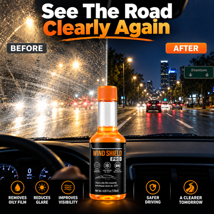 🚗 Windshield Pro All-Season Washer Concentrate – Road Film & Grime Cleaner
