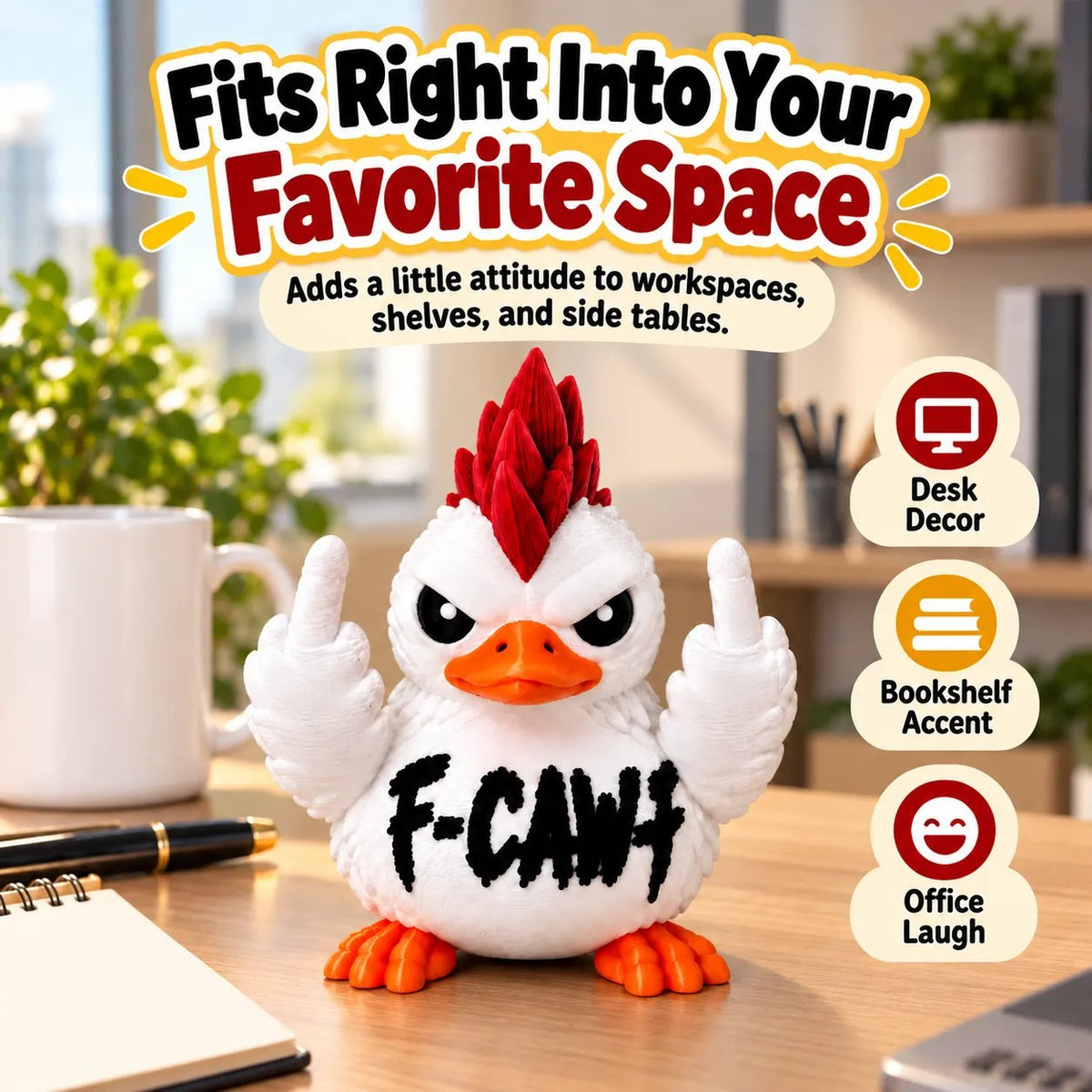 🔥LAST DAY 50% OFF - 🦆Attitude Desk Buddies Collection