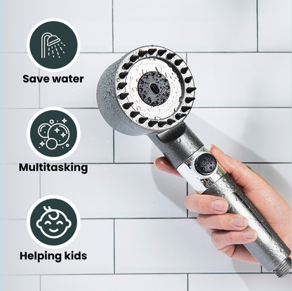 Filtered high-pressure handheld shower head – 2 Shower Heads