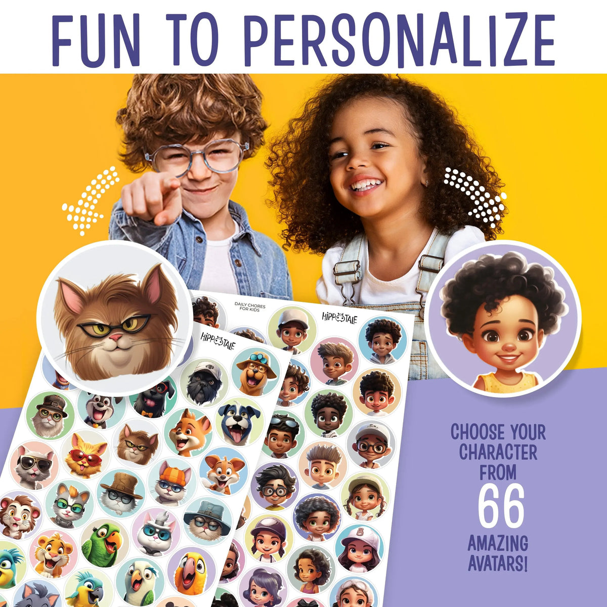 🧲 Kids Visual Routine & Chore Chart – Sliding Checklist with 120 Task Cards