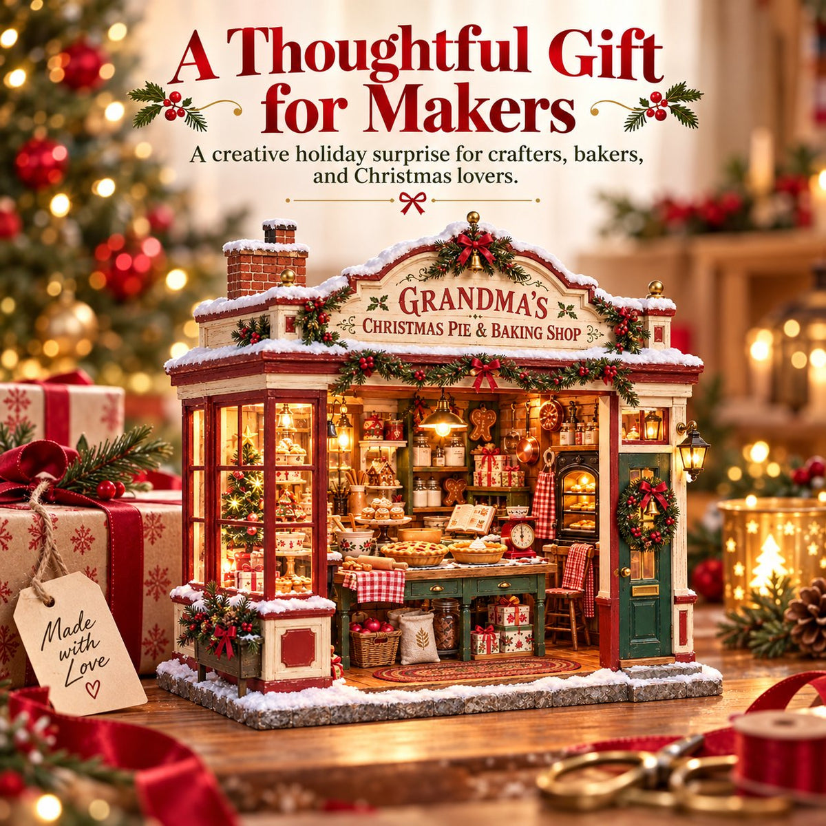 🥧 Build Your Own Grandma’s Christmas Bakery 🎄