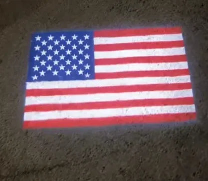 🇺🇸 HonorBeam™ Car Welcome Light | Patriotic Door Projection for Veterans & Military Families 🎖️