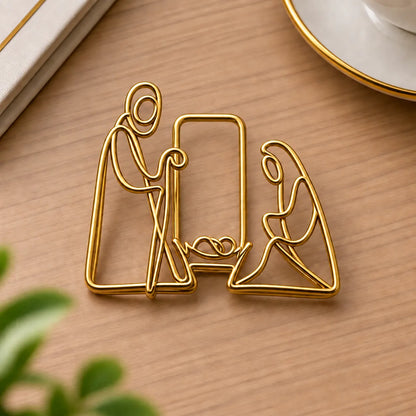 ✝️Faith-Inspired Gold Paper Clips — Meaningful Christian Bookmarks❤️