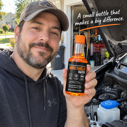 🚗 Windshield Pro All-Season Washer Concentrate – Road Film & Grime Cleaner