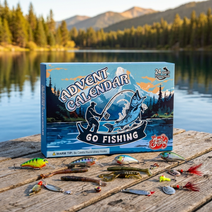 🔥 50% OFF 🎣 Fishing Advent Calendar – 24 Days of Lures & Angler Surprises 🎄
