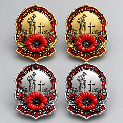 🎖️Limited Edition Red Poppy Remembrance Brooch– For All Our Fallen Heroes🌺