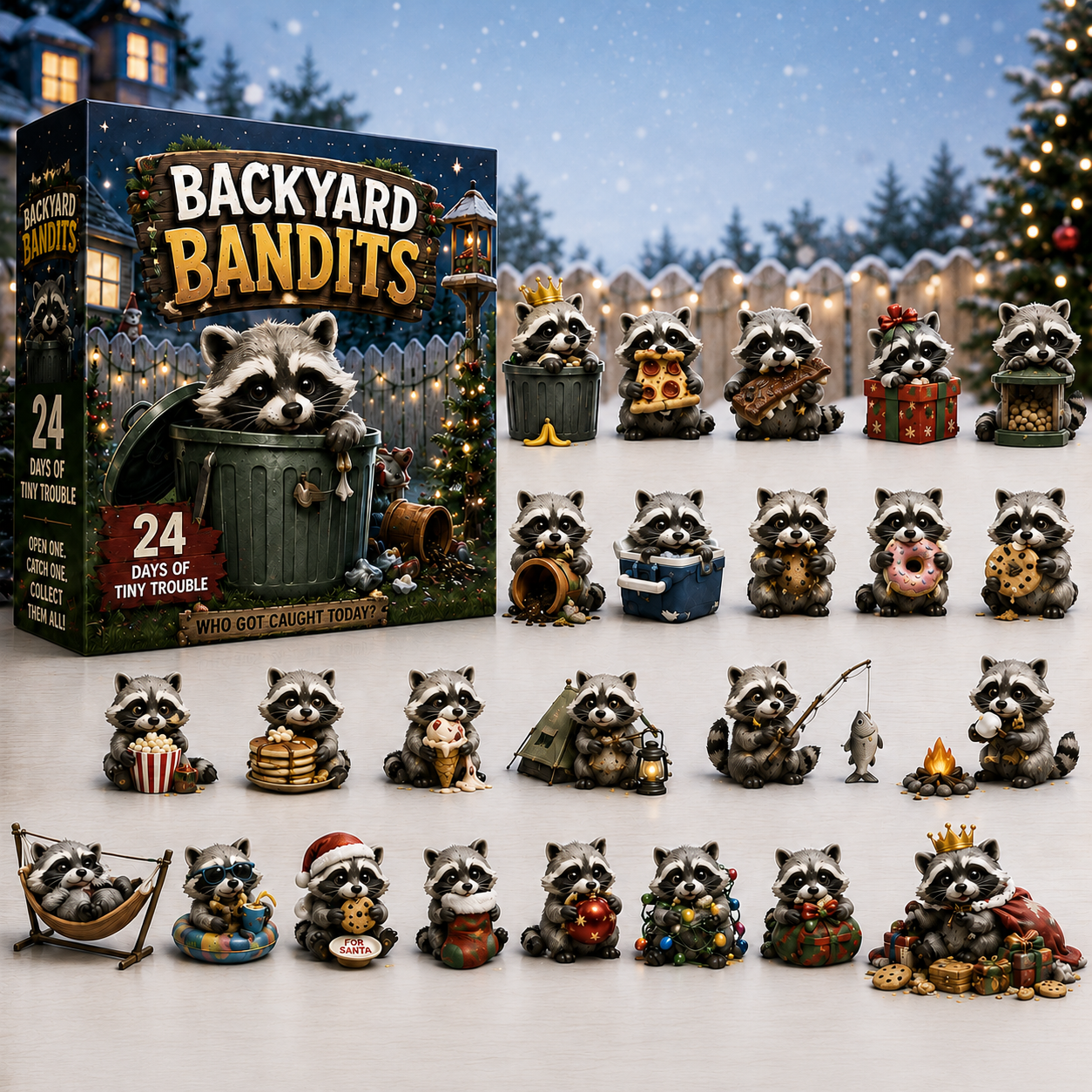 Backyard Bandits 24 Days of Tiny Trouble Advent Calendar