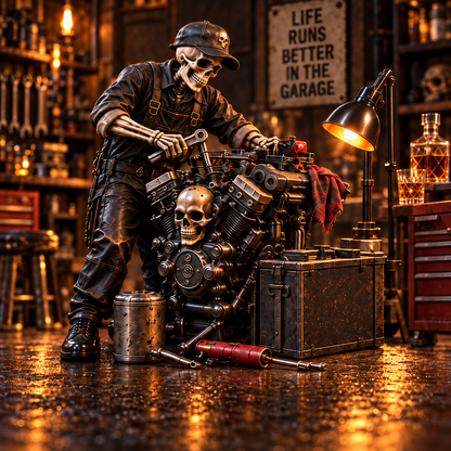 💀🔥 Bad to the Bone – 6 Funny Skeleton Collectibles | Unique Gifts for Men & Man Cave Decor 🎁