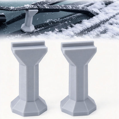 2 Pack Windshield Wiper Anti-Freeze Stands – 3D Printed PLA Wiper Protectors