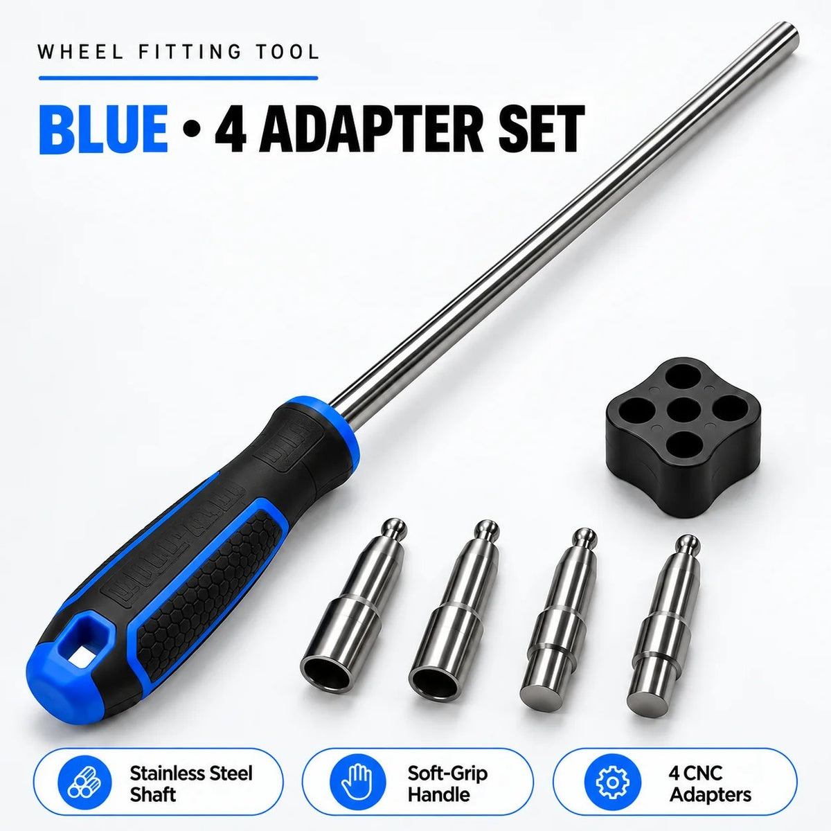 🔧 Heavy-Duty Wheel Fitting Tool – Hub Alignment & Tire Mounting Assistant