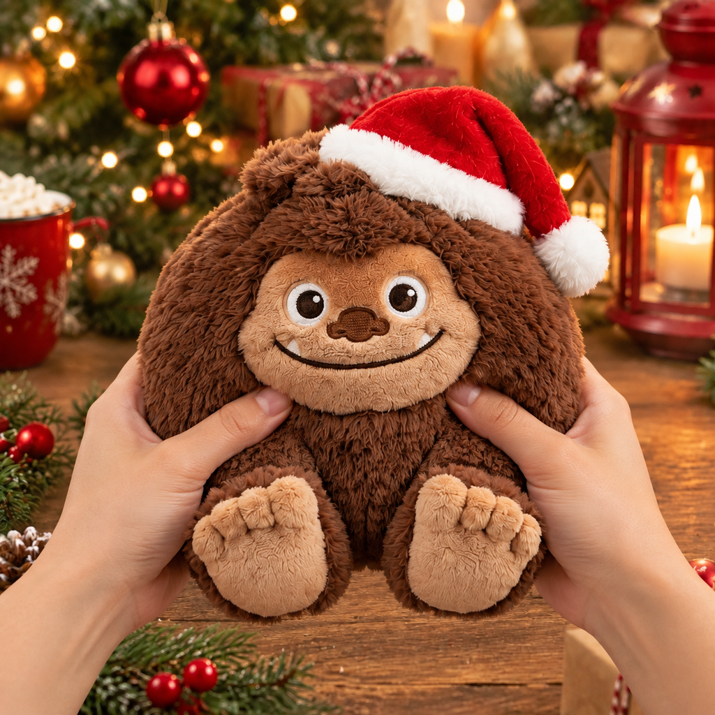 Festive Legendary Bigfoot Plush Mystery Box Surprise