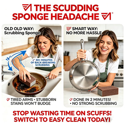 49% OFF This Week Promotions🎉-Brown Sponge Scrubber🧽