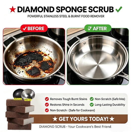 49% OFF This Week Promotions🎉-Brown Sponge Scrubber🧽