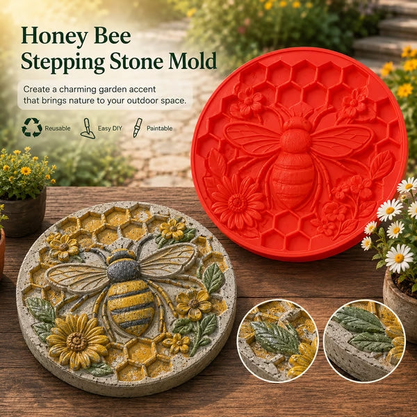 🌻 Reusable Animal-Themed Garden Art Mold – DIY Concrete Stepping Stone & Outdoor Decor ✨