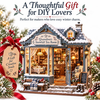 ☕ Build Your Own Snowfall Tea Room Cottage ❄️