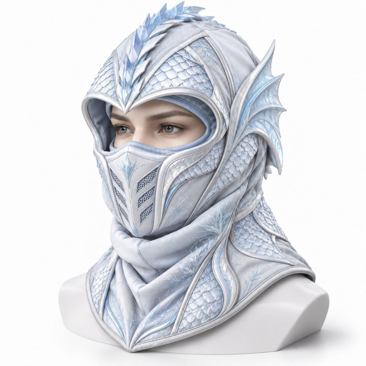 🐉 Frost Dragon Winter Balaclava ❄️ 3-in-1 Windproof Face Mask | Warm, Stylish & Ready for the Cold