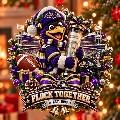 🏈🎄 Football Team Money Surprise Ornament