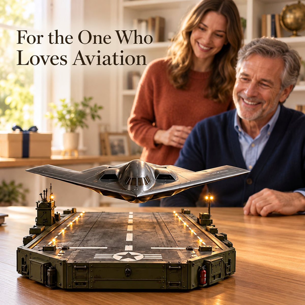 ✈️ Magnetic Levitation Fighter Jet Model