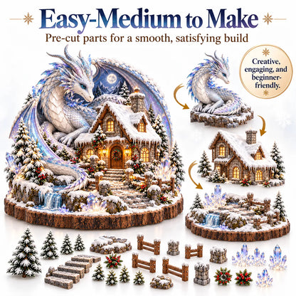 ❄️ Build Your Own Winter Dragon Cottage 🐉