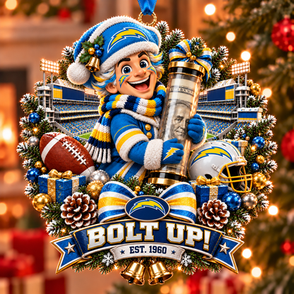 🏈🎄 Football Team Money Surprise Ornament