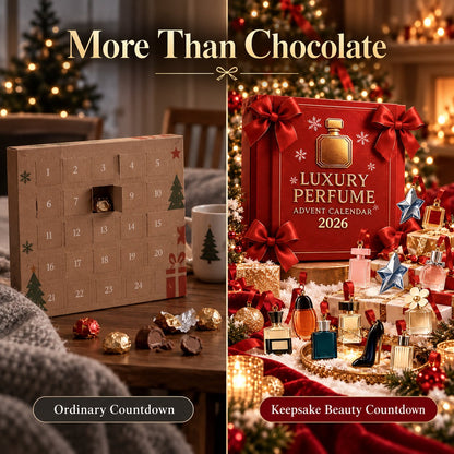 🎀 2026 Perfume Advent Calendar – 24-Day Beauty-Inspired Charm Countdown Gift 🎄