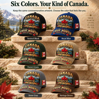 💝49% OFF - 🍁 Canada 160th Anniversary 1867–2027 – Premium Heritage Cap | Cotton-Poly Blend • Detailed Embroidery • Adjustable Fit 🇦🇺