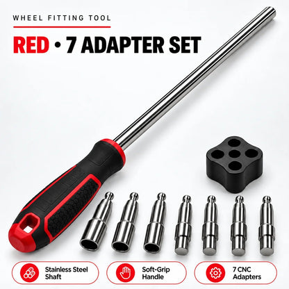 🔧 Heavy-Duty Wheel Fitting Tool – Hub Alignment & Tire Mounting Assistant